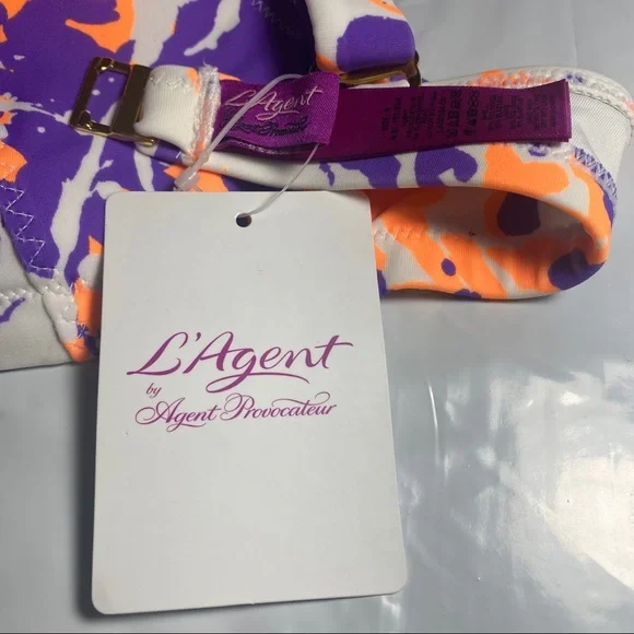 Agent Provocateur L'Agent Hailie Bikini Top (S) - Picture 5 of 6